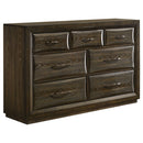 Atlas 4-piece Queen Bedroom Set Dark Oak