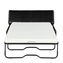 Twin Size Folding Ottoman Sleeper Bed With Mattress Convertible Guest Bed by HouseOfZazla
