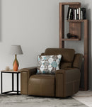 Arezzo - Power Headrest Power Lay Flat Recliner With Zero Gravity/Extended Ottoman by Unique Piece Furniture