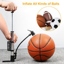Mini Bike Pump Portable Bicycle Tire Inflator Ball Air Pump w/ Mount Frame For Mountain Road Bike by GBruno Store