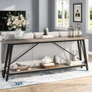 Sofa Table With Frame Extra Long Entryway Console by HouseOfZazla