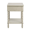 Traditional Durable Nightstand Table With Drawer And Shelf by Unique Piece Furniture