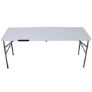 70 Inch Portable Folding Picnic Table Set with 2 Benches
