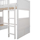 Bunk Bed With Loft And 2 Drawers by HouseOfZazla