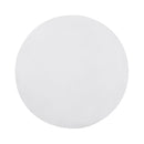 Outdoor Lightweight Concrete End Table With Hourglass Structure - Antique White