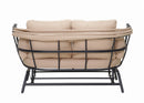 2-Person Outdoor Swing Chair with Adjustable Canopy by HouseOfZazla