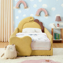 Cute Dinosaur Shaped Bed With Safety Guardrail, Toddler Frame by Unique Piece Furniture