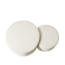 Modern Upholstered Round Coffee Table For Living Room (Set of 2) by HouseOfZazla