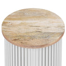 Demy - Handcrafted Metal Accent Table by Unique Piece Furniture