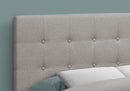 Full Size Upholstered Headboard Only, Transitional - Gray by HouseOfZazla