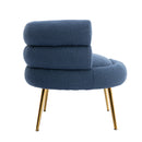 Accent Chair, leisure sofa with Golden feet