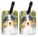 Australian Shepherd Luggage Tag