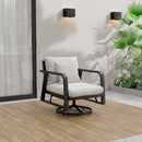 FR Aluminum Outdoor Sofa Swivel Seats by HouseOfZazla