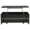Payne 48-inch Mobile Lift Top Coffee Table Distressed Java