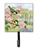 Coal Tits by Sarah Adams Leash or Key Holder Wall Hooks, Key Hooks Holder, Coat Rack Wall Mount, Coat Hooks, Hooks for Hanging Keys, Towels, Aprons, Leashes