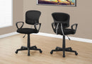 Office Chair, Adjustable Height, Swivel, Ergonomic, Armrests, Mesh, Contemporary / Modern - Black by HouseOfZazla