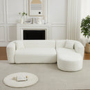 109.4" Modular Sectional Sofa in Beige