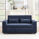 Pull-Out Sofa Bed Convertible Couch With Adjustable Backrest For Living Room by HouseOfZazla