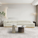Daria - Sofa Sectional With Pillows, 2 Piece Design by HouseOfZazla