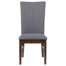 Sherwood Upholstered Dining Side Chair Grey (Set of 2)