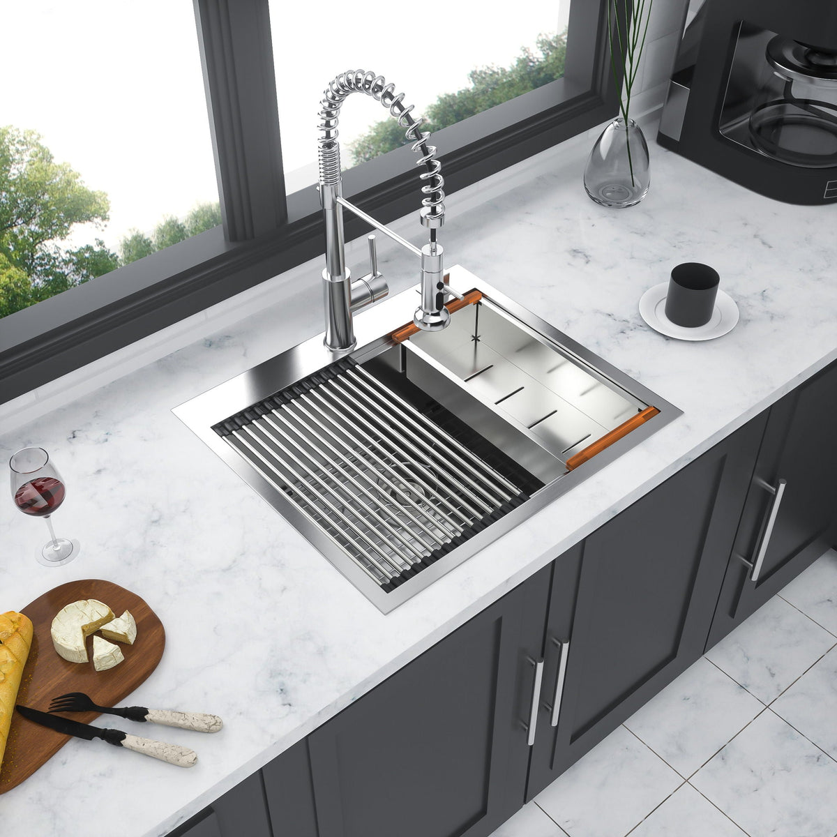 Drop In Kitchen Sink Stainless Steel 16 Gauge, photo 34 of 38