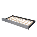 Upholstered Daybed Sofa Bed With Trundle Bed And Wood Slat by HouseOfZazla