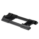 22Lbs Adjustable Dumbbell Steel And Plastic - Black by HouseOfZazla