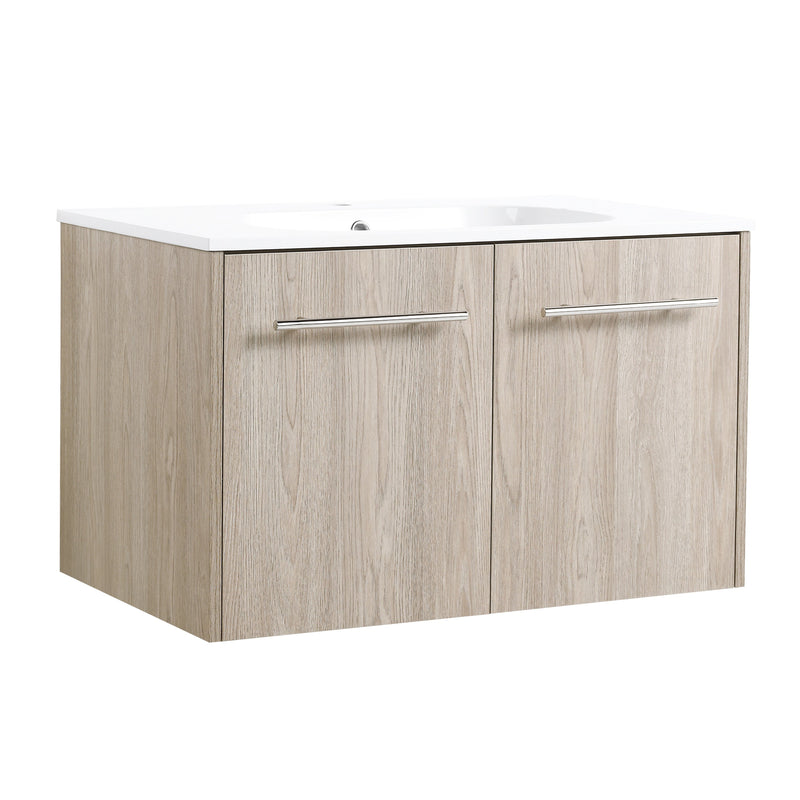 30 Inch Wall Mounted Bathroom Vanity (KD-Packing)-BEO