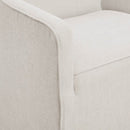 Traditional Skirted Dining Arm Chair