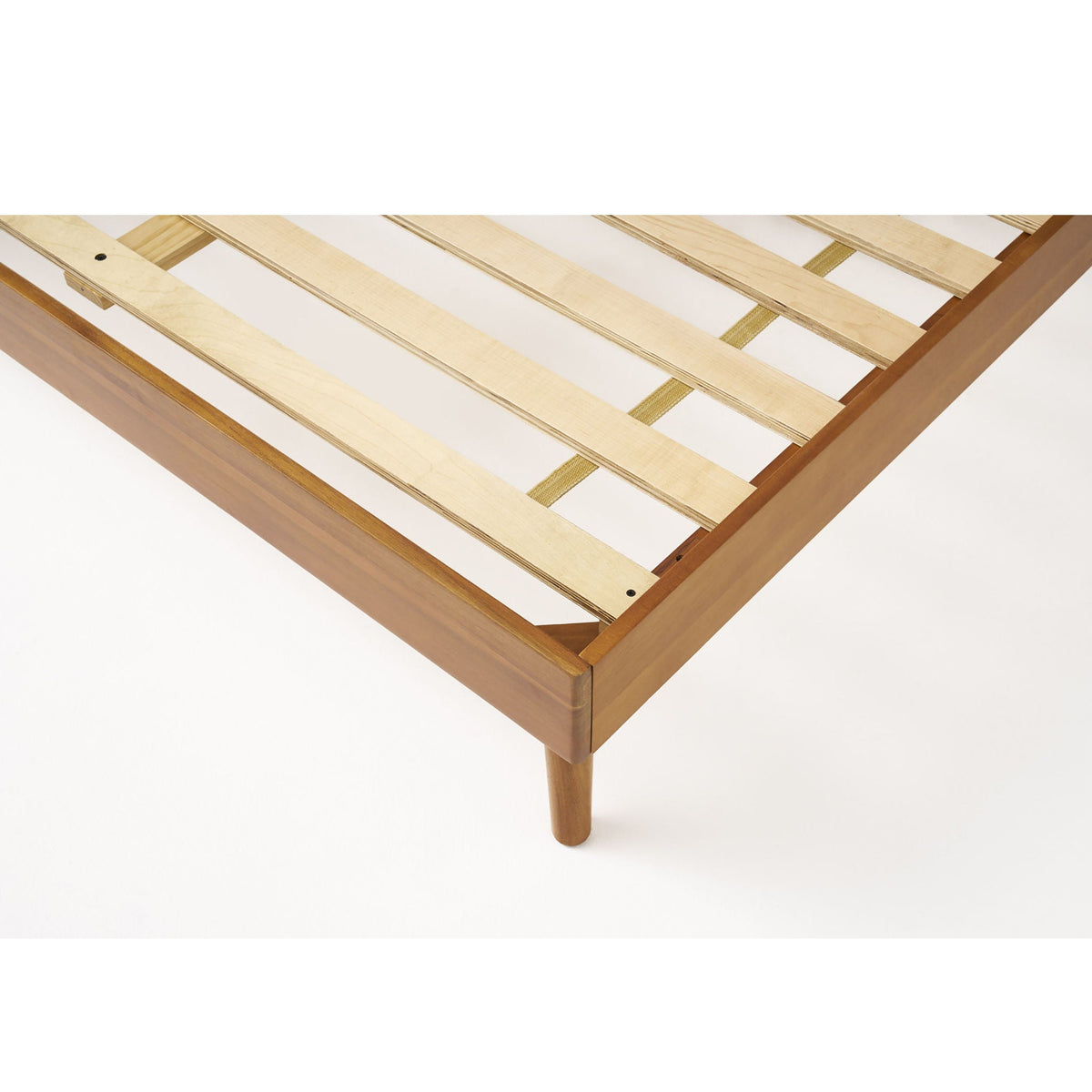 Okioki Mid-Century Wood Bed, photo 8 of 10