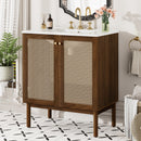 Bathroom Vanity Cabinet With Doors, Soft Close Design by Unique Piece Furniture
