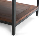 Skyler - Coffee Table - Dark Cognac Brown by HouseOfZazla