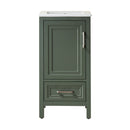 Fully Assembled 18'' Freestanding Single Bathroom Vanity by HouseOfZazla