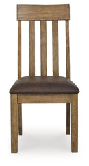 Urbinforte - Dining Upholstered Side Chair (Set of 2) - Light Brown by Unique Piece Furniture