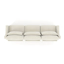 Elegant Sofa With Ergonomic Design And Lumbar Pillows by HouseOfZazla