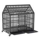 Heavy Duty Dog Crate Lockable Wheels