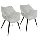 Wrangler - Industrial Chair (Set of 2) - Light Gray by HouseOfZazla