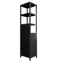 Storage Cabinet With Tall Tower, Multifunctional For Bathroom by HouseOfZazla