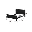 Louis Philippe - Sleigh Style Bed by Unique Piece Furniture