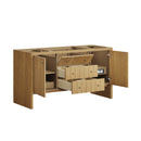 James Martin Hudson 60" Single Bathroom Vanity, Light Natural Oak