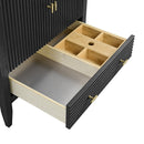 James Martin Myrrin 30" Single Bathroom Vanity, Carbon Oak