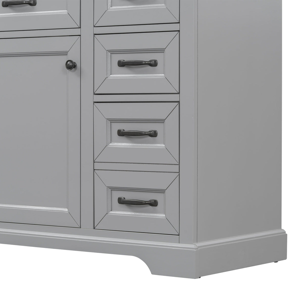 36" Bathroom Vanity With Sink, 2 Tip-Out Drawers, Soft Close Hinges, photo 35 of 40