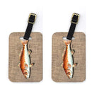 Red Fish Luggage Tag