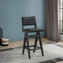 Keira - Bar Stool (Set of 2) - Black by HouseOfZazla