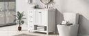 36" Bathroom Vanity with Sink Top and Storage Cabinet by HouseOfZazla