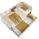 Upholstered Daybed With Metal Slatted Base by HouseOfZazla