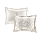 King 4PC Faux Fur Comforter Set