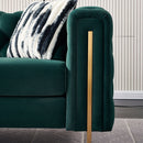 Chesterfield - Modern Tufted Living Room Sofa, 84.25''W Couch by HouseOfZazla