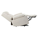 Power Lift Recliner Chair With Extended Footrest, Remote Control, Cup Holders, And Side Pockets by HouseOfZazla