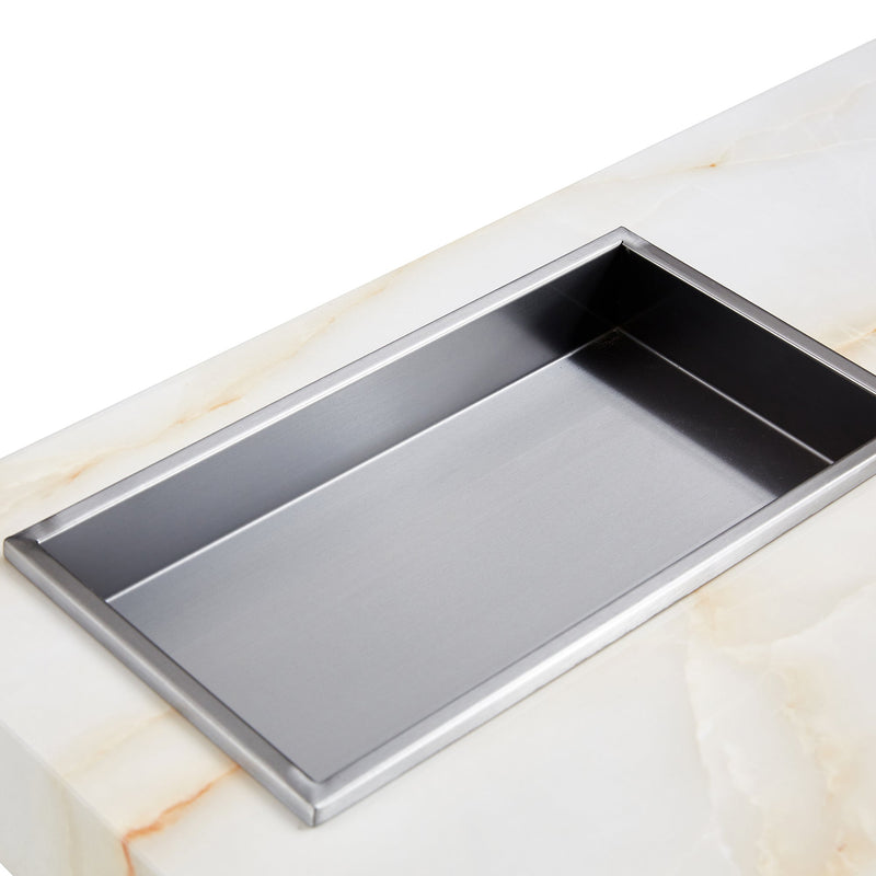 A modern and practical coffee table with imitation marble patterns, made of MDF material. The fusion of elegance and natural fashion 47.2"x 23.6"x 12 "